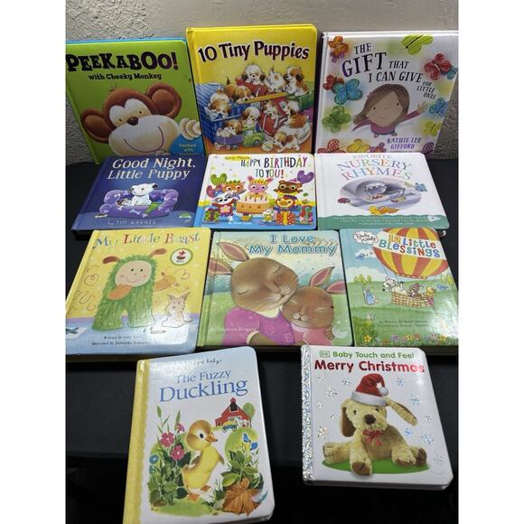 11 Assorted Board Books Soft Covers Includes All Pictured - Picture 2 of 11